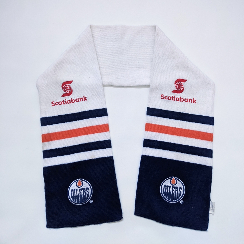 NHL Edmonton Oilers Hockey Scarf